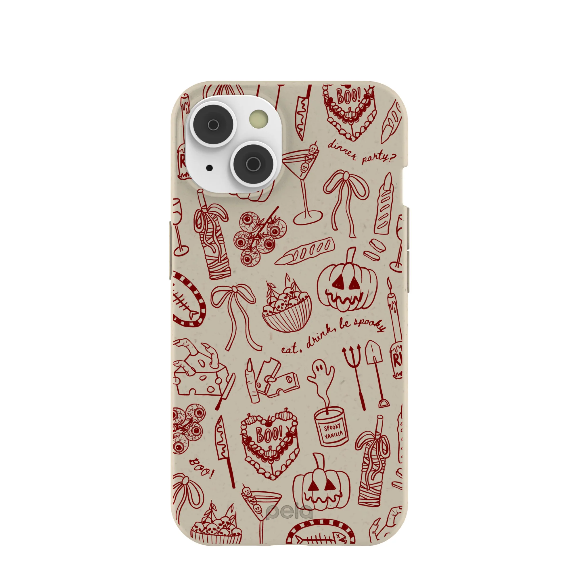 London Fog Spooky Dinner Party iPhone 14 Case