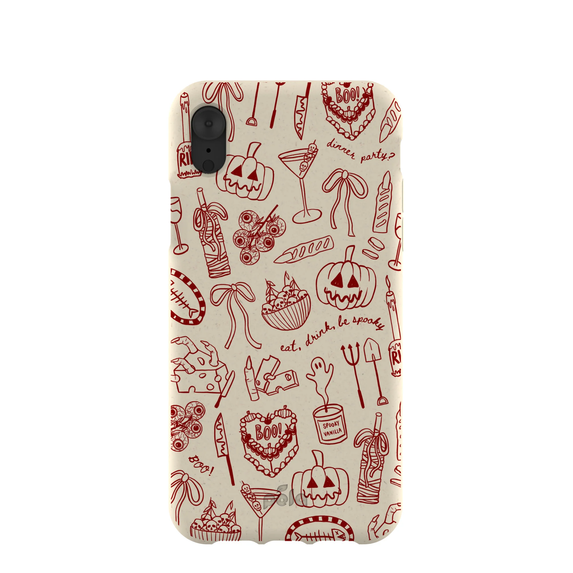 London Fog Spooky Dinner Party iPhone XR Case