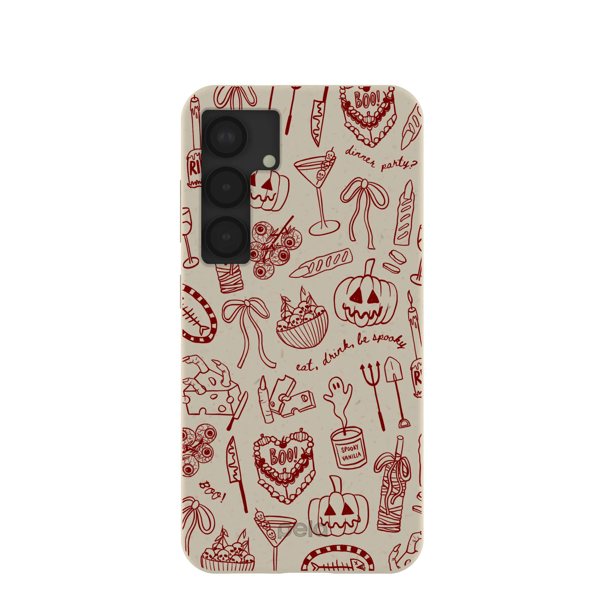 London Fog Spooky Dinner Party Samsung Galaxy S25 Case