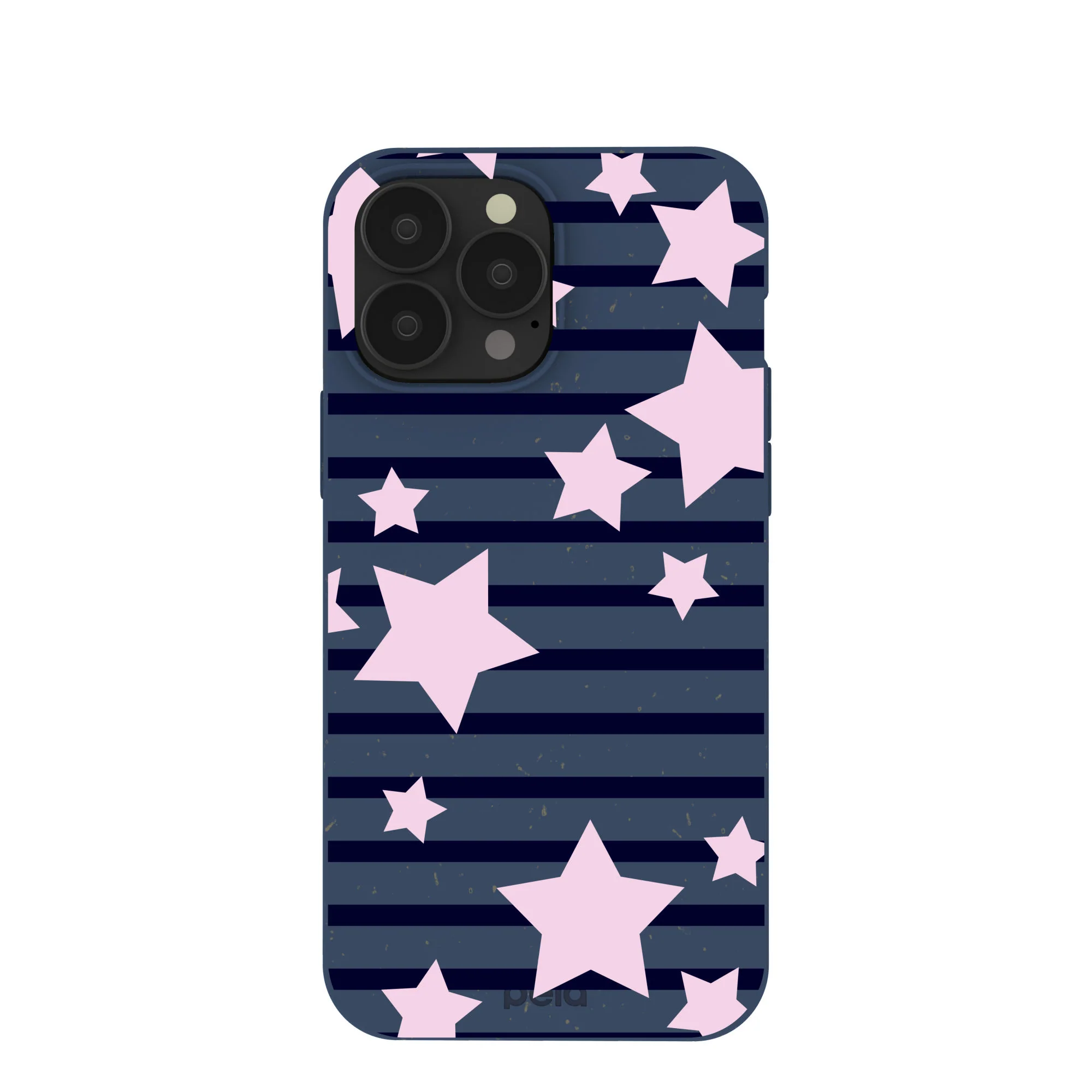 Navy Blue Star Girl Blush iPhone 13 Pro Max Case