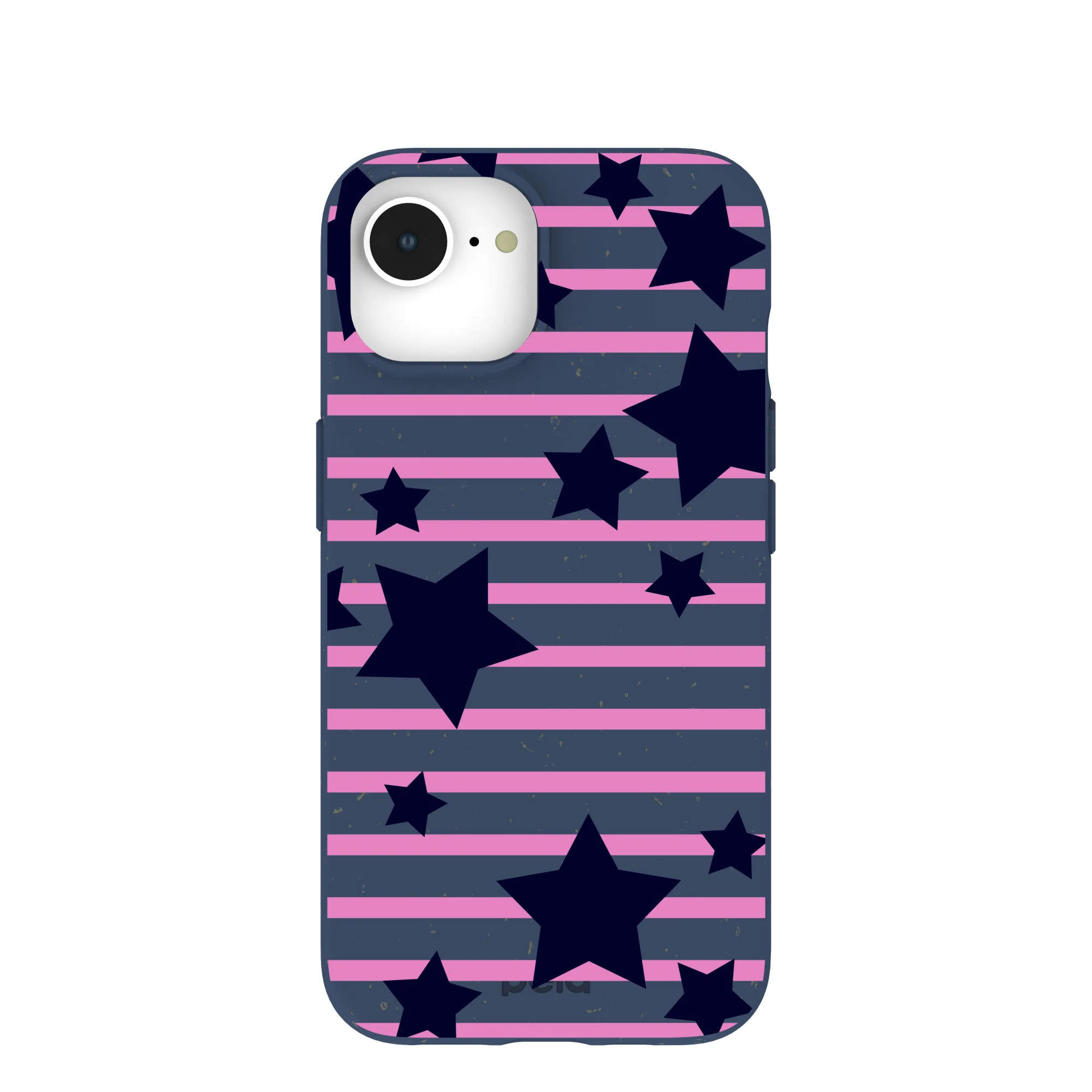 Navy Blue Star Girl iPhone 16e/17e Case