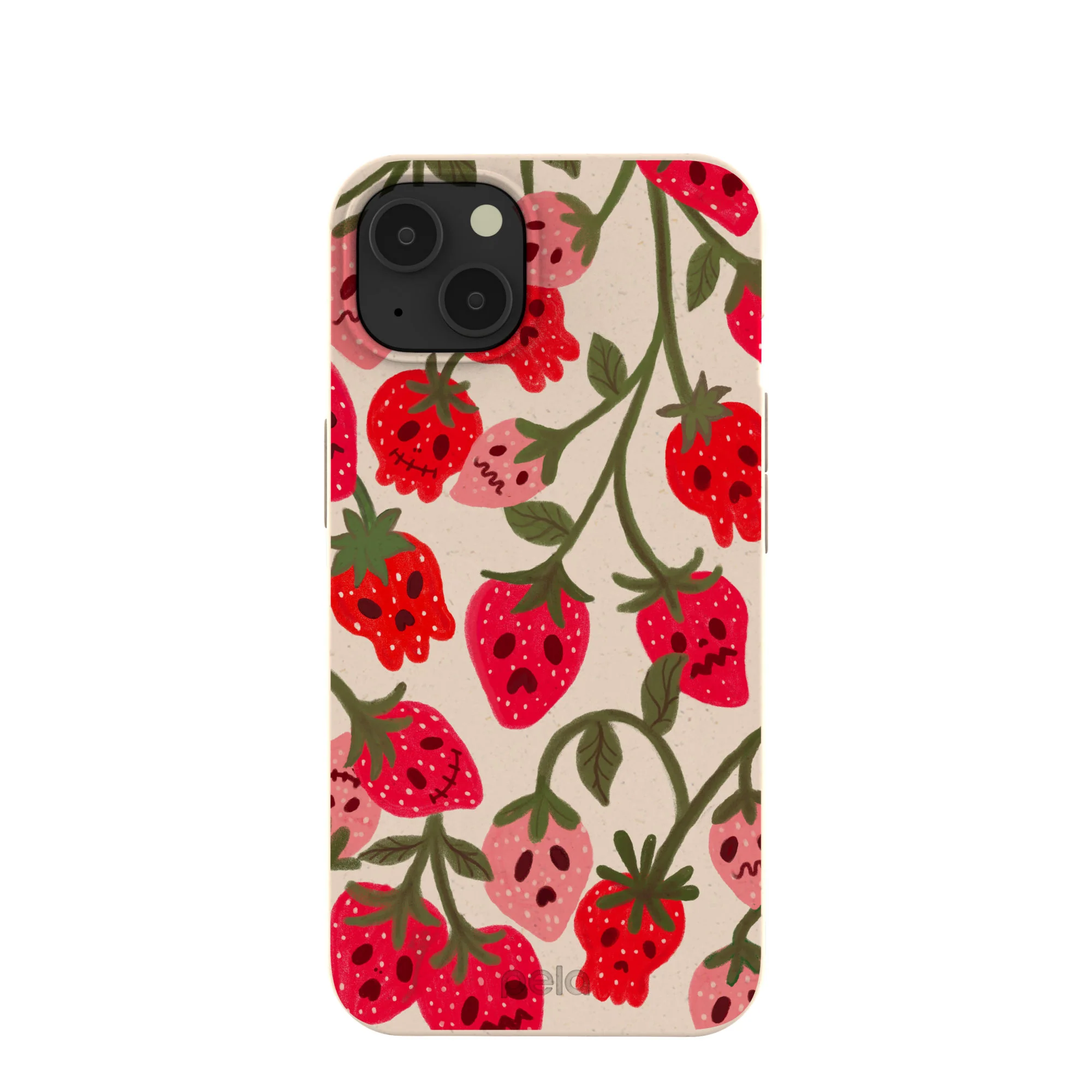 Seashell Strawboories iPhone 13 Case