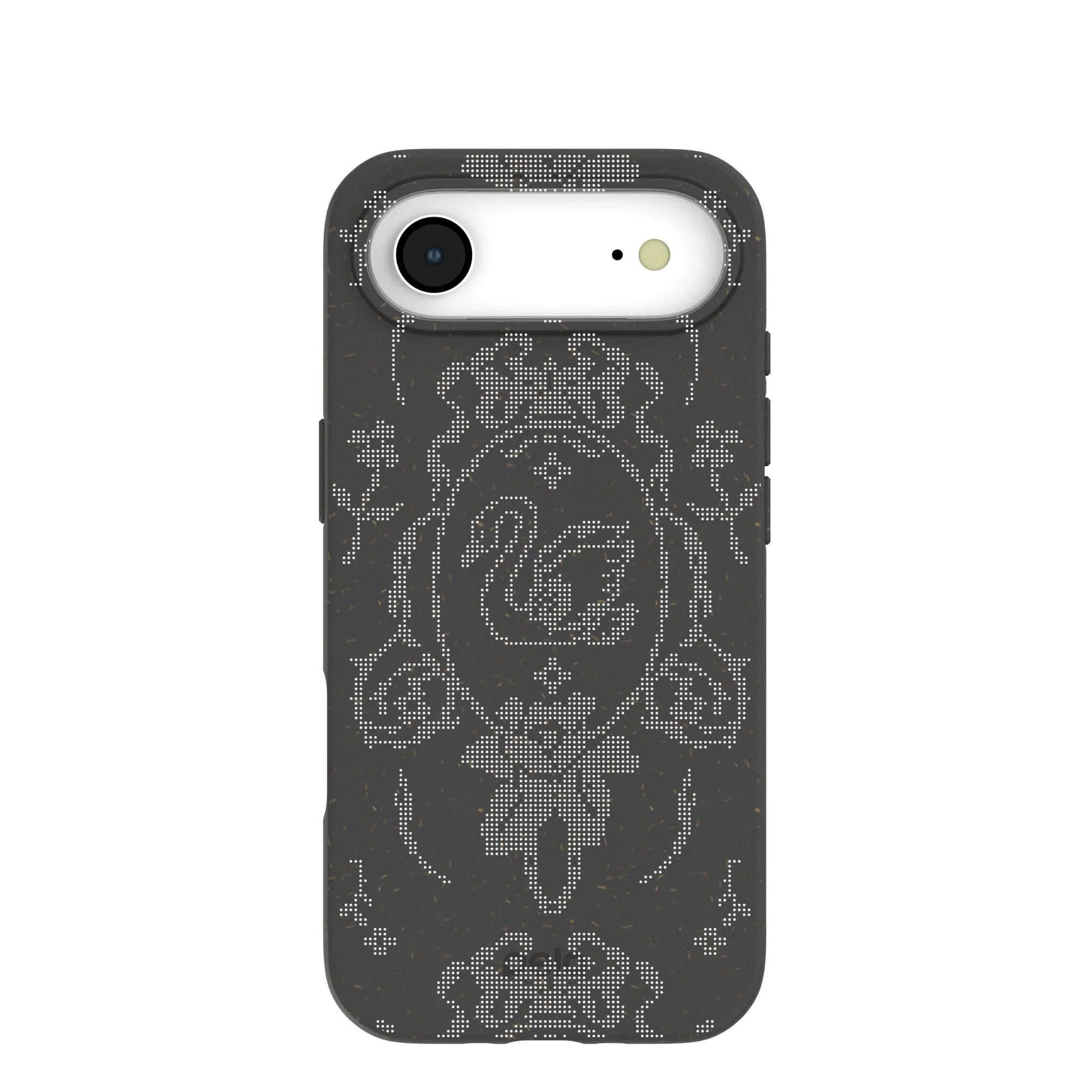 Black Studded Swan iPhone Air Case