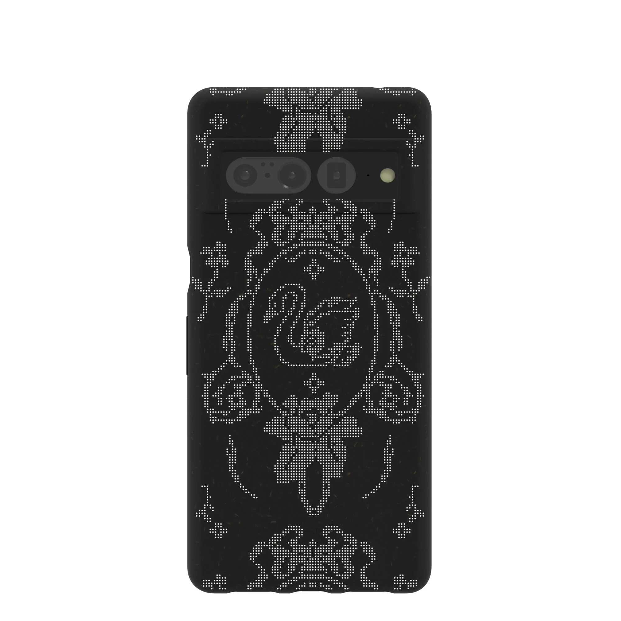 Black Studded Swan Google Pixel 7 Pro Case