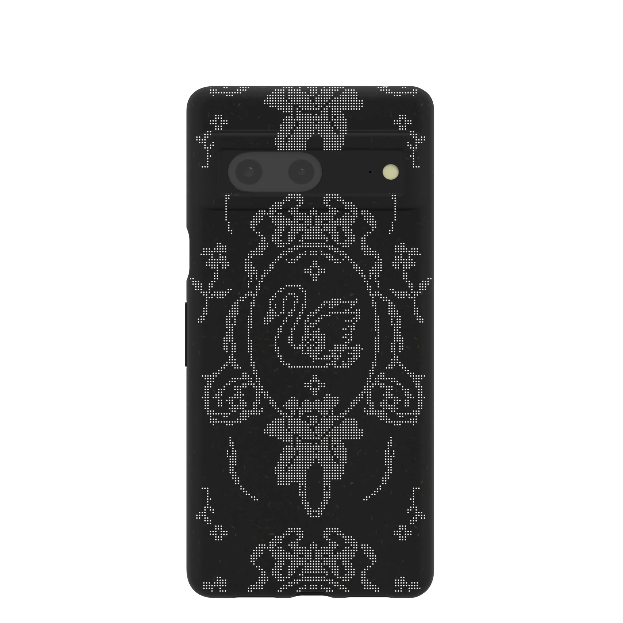 Black Studded Swan Google Pixel 7 Case