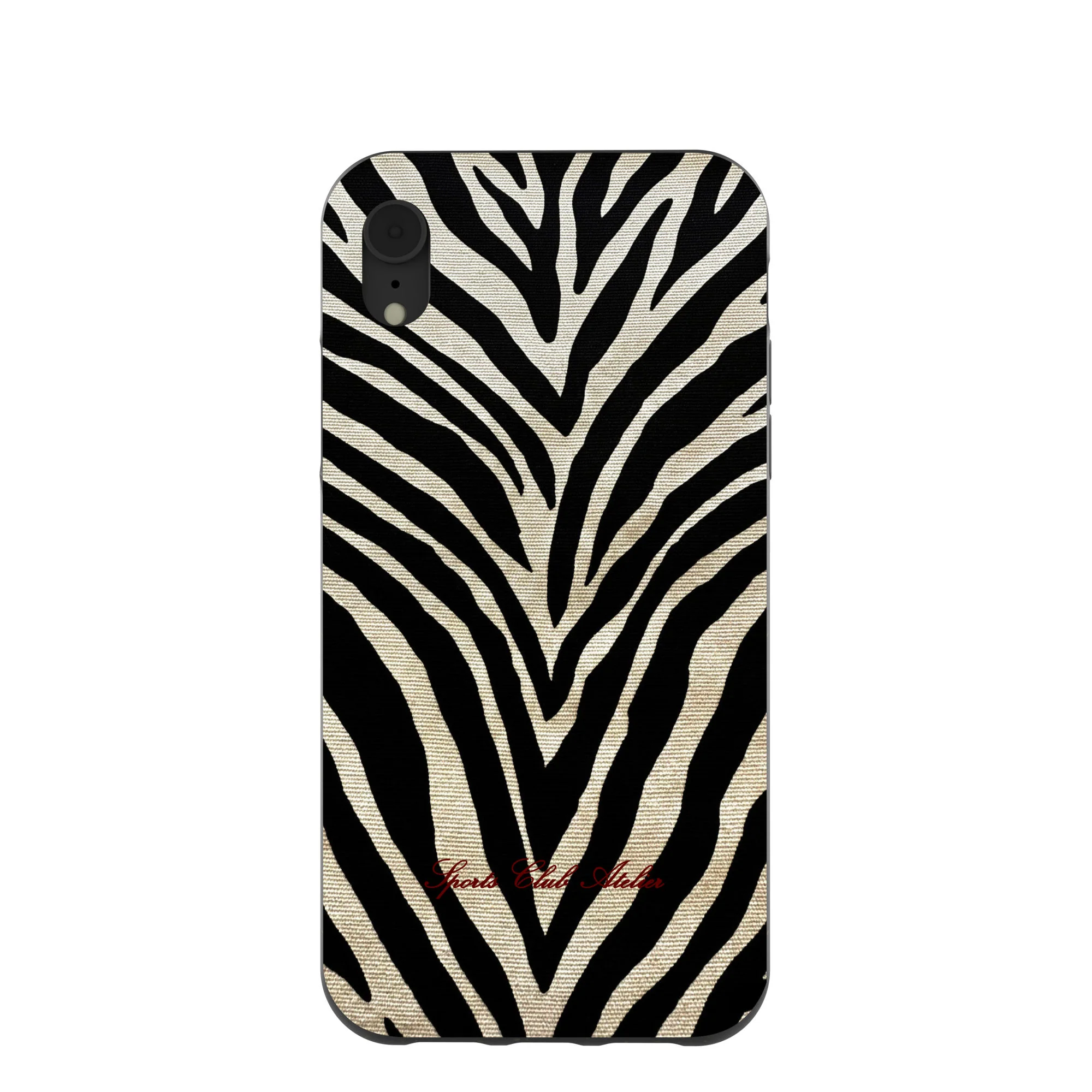 Black The Striped Officials iPhone XR Case