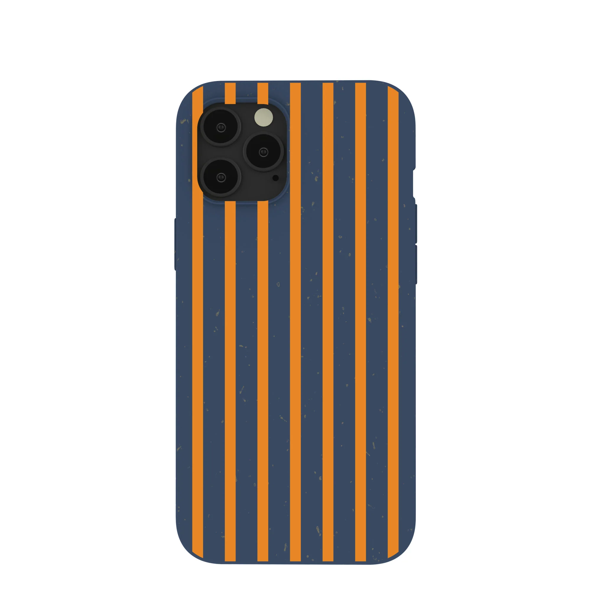 Navy Blue Tiger Tail Stripes iPhone 12 Pro Max Case