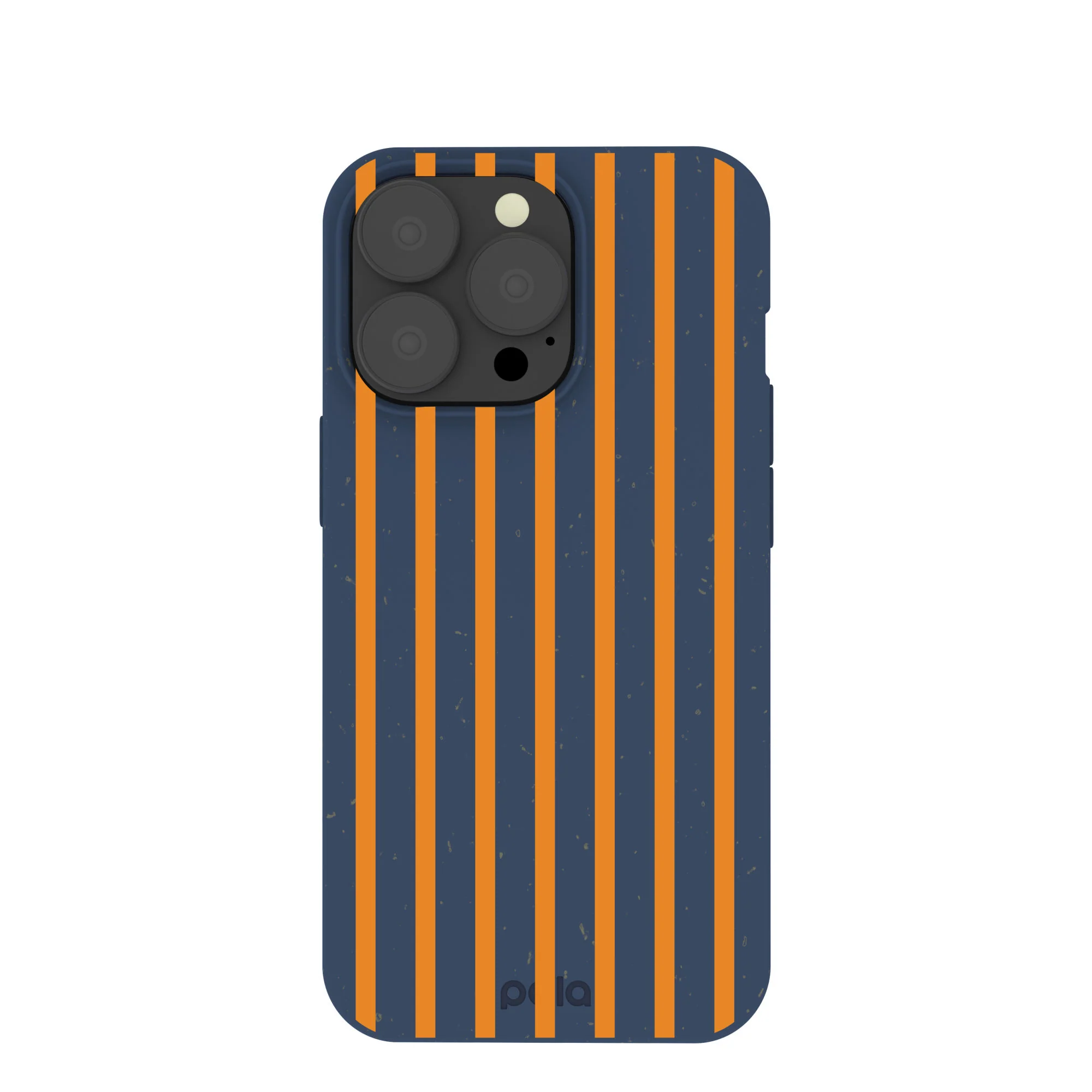 Navy Blue Tiger Tail Stripes iPhone 13 Pro Case