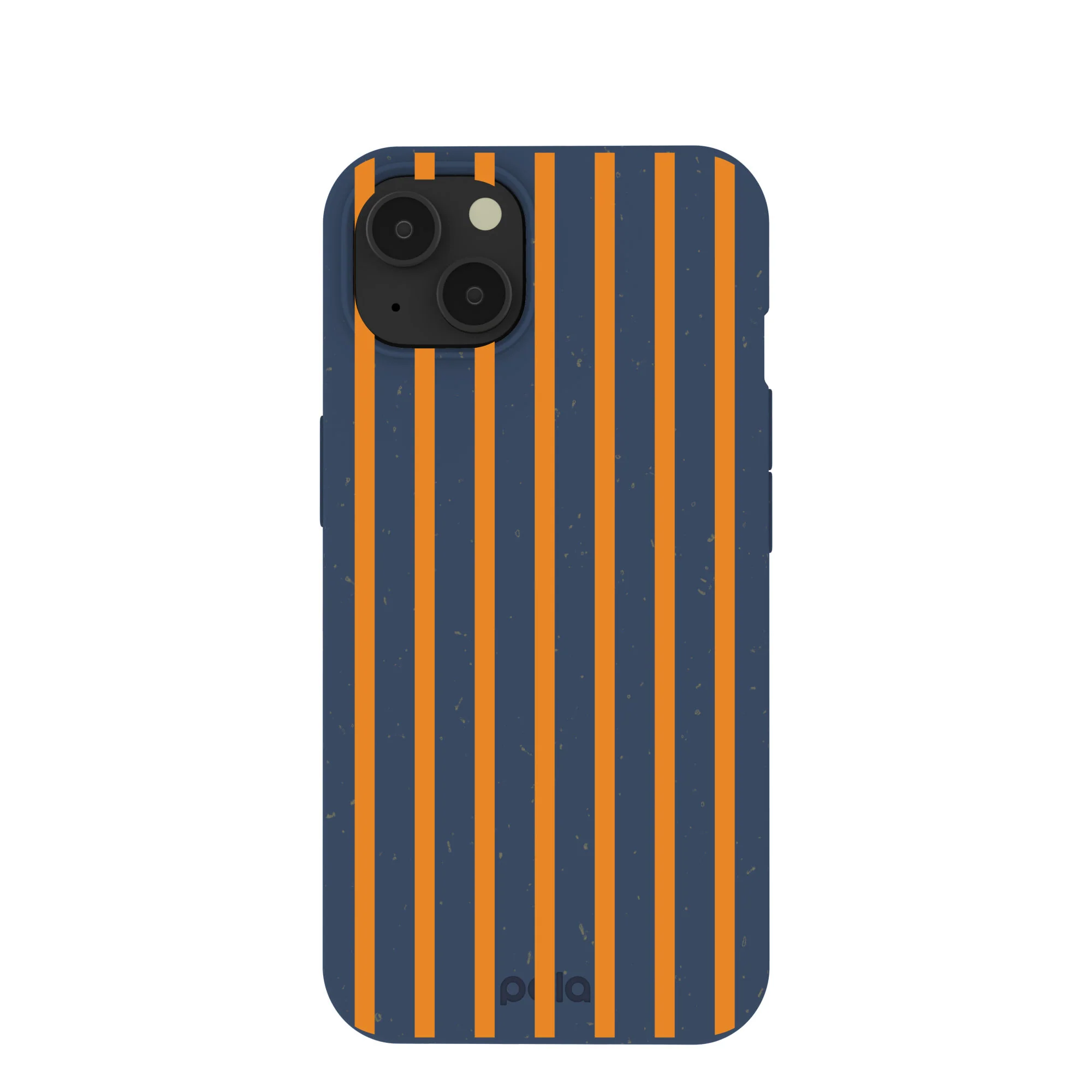 Navy Blue Tiger Tail Stripes iPhone 13 Case