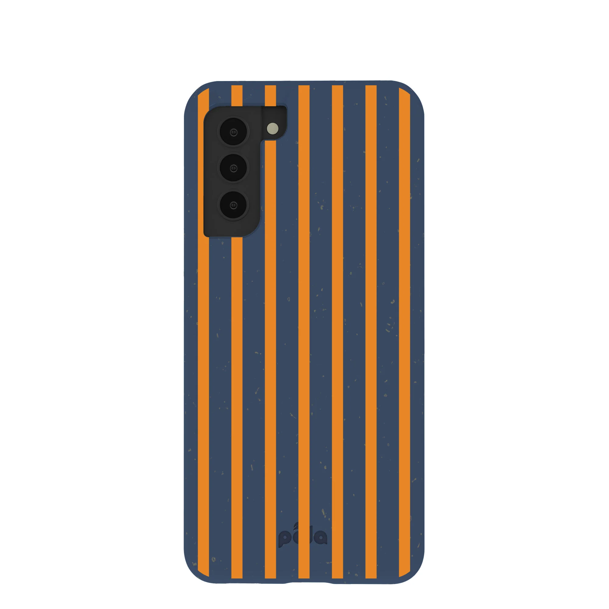 Navy Blue Tiger Tail Stripes Samsung Galaxy S21 Case
