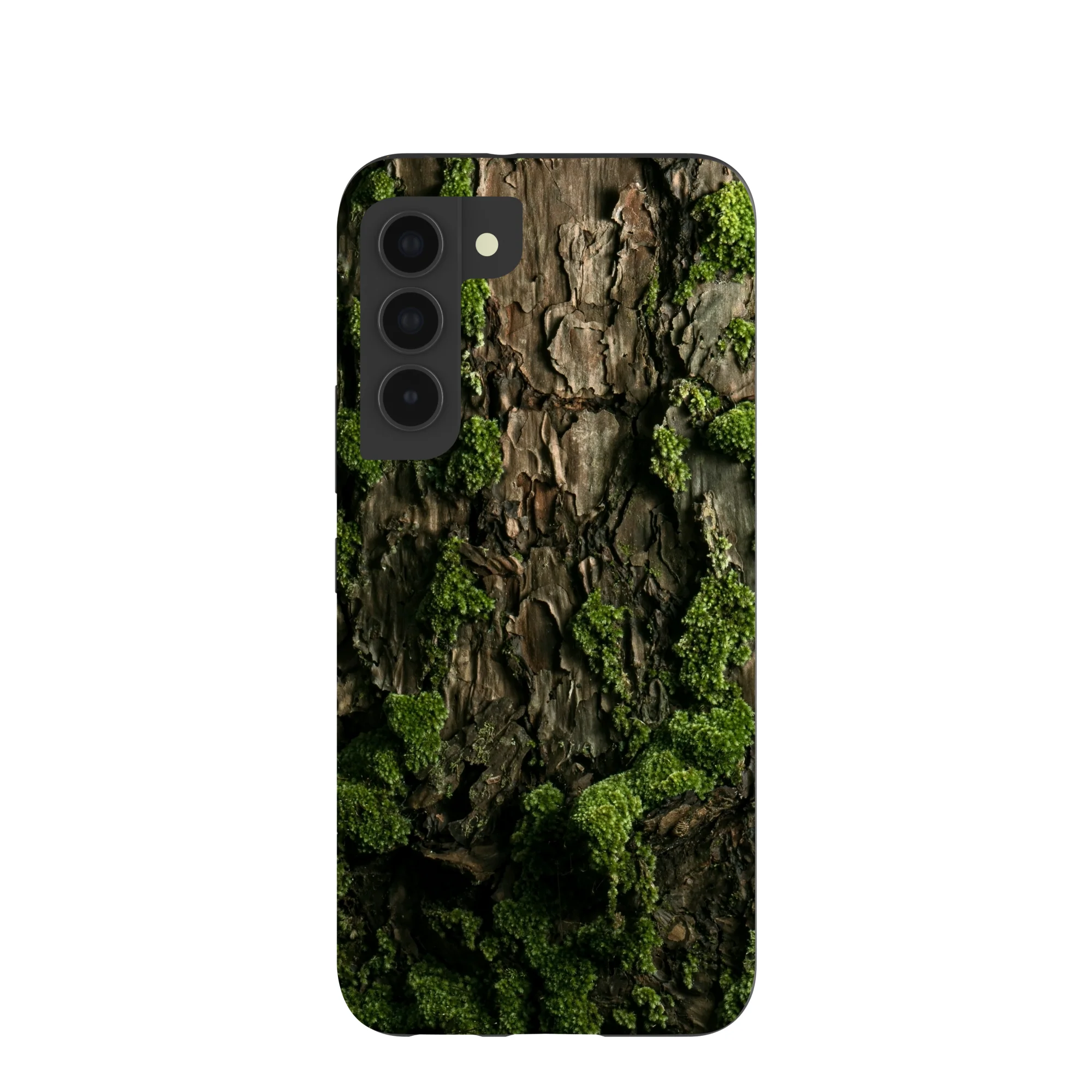 Black Tree Bark Samsung Galaxy S22 Case