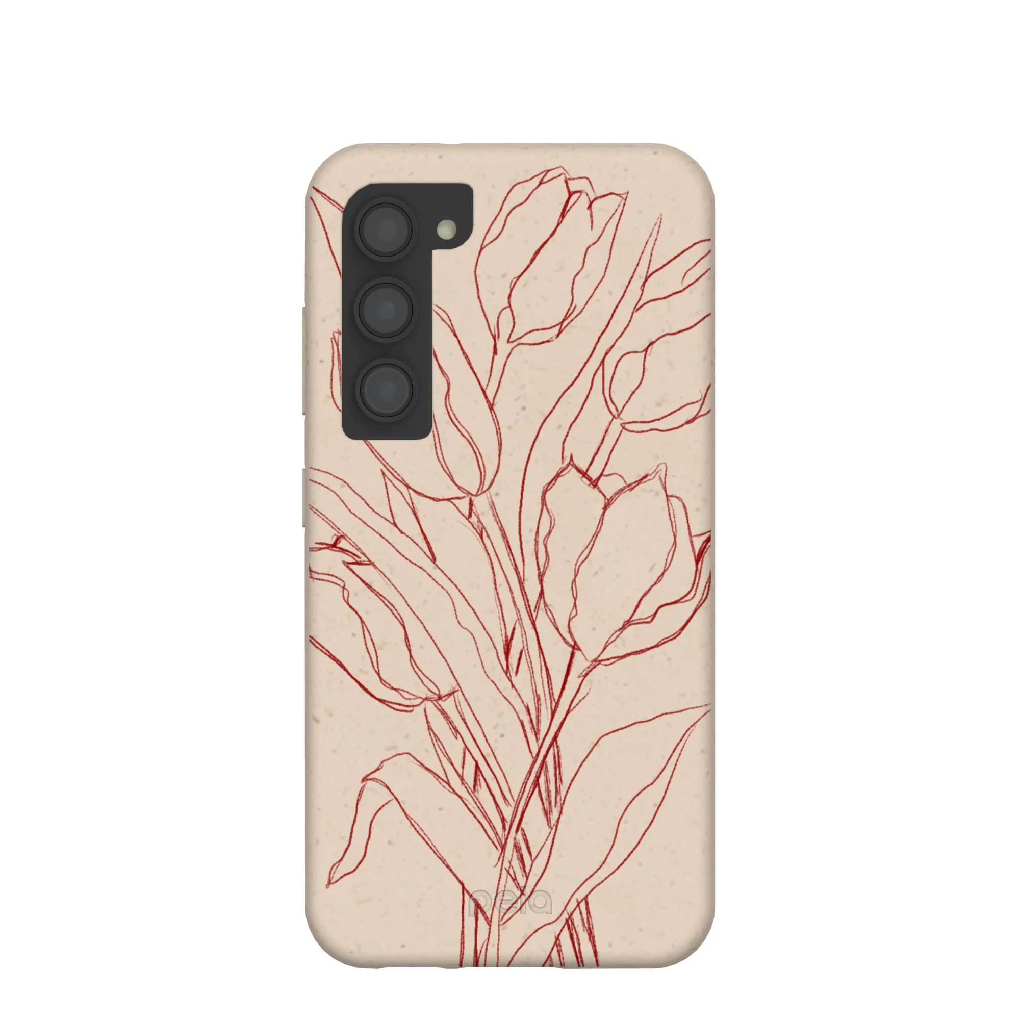 Seashell Tulip Bouquet Samsung Galaxy S23 Case
