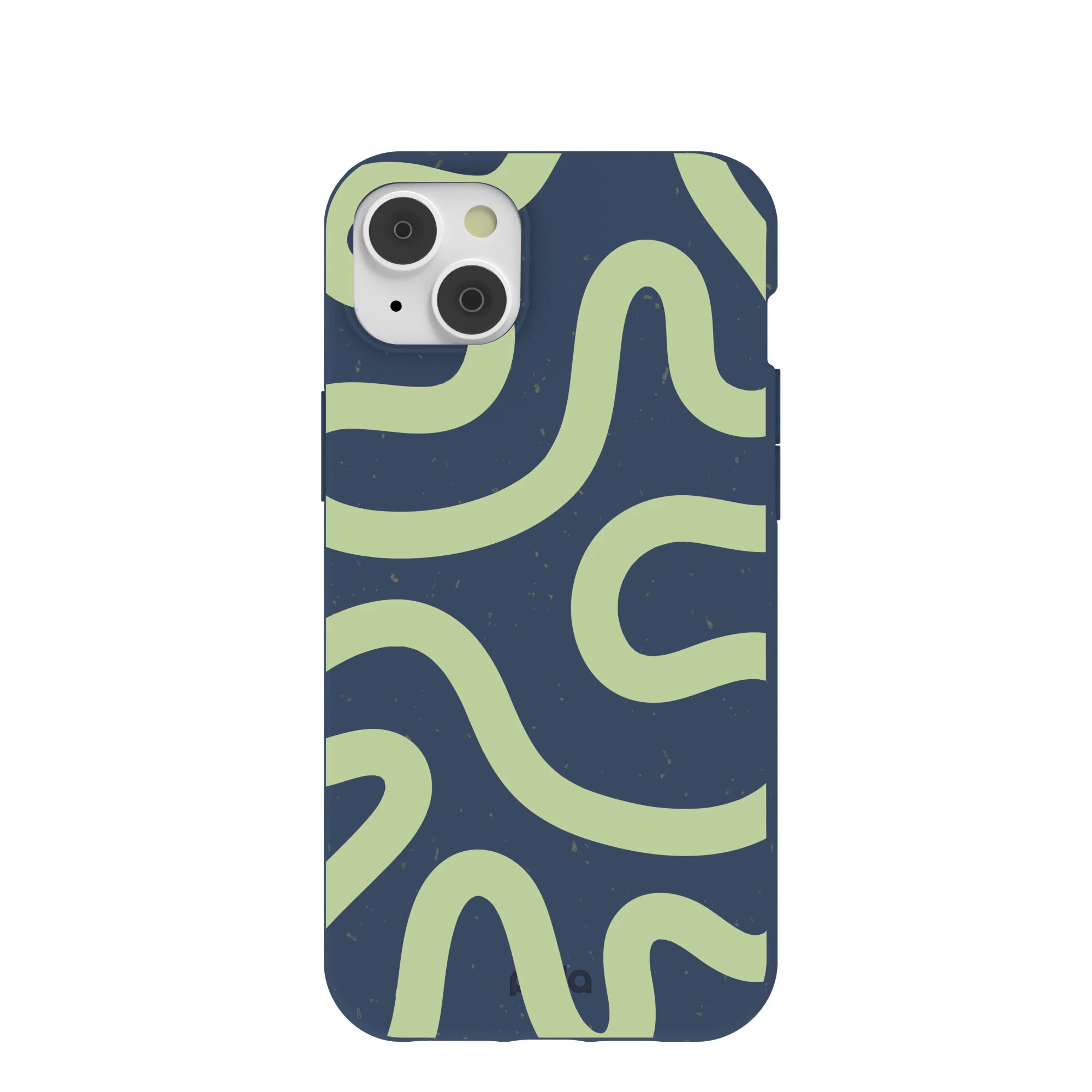 Navy Blue Wiggles iPhone 14 Plus Case