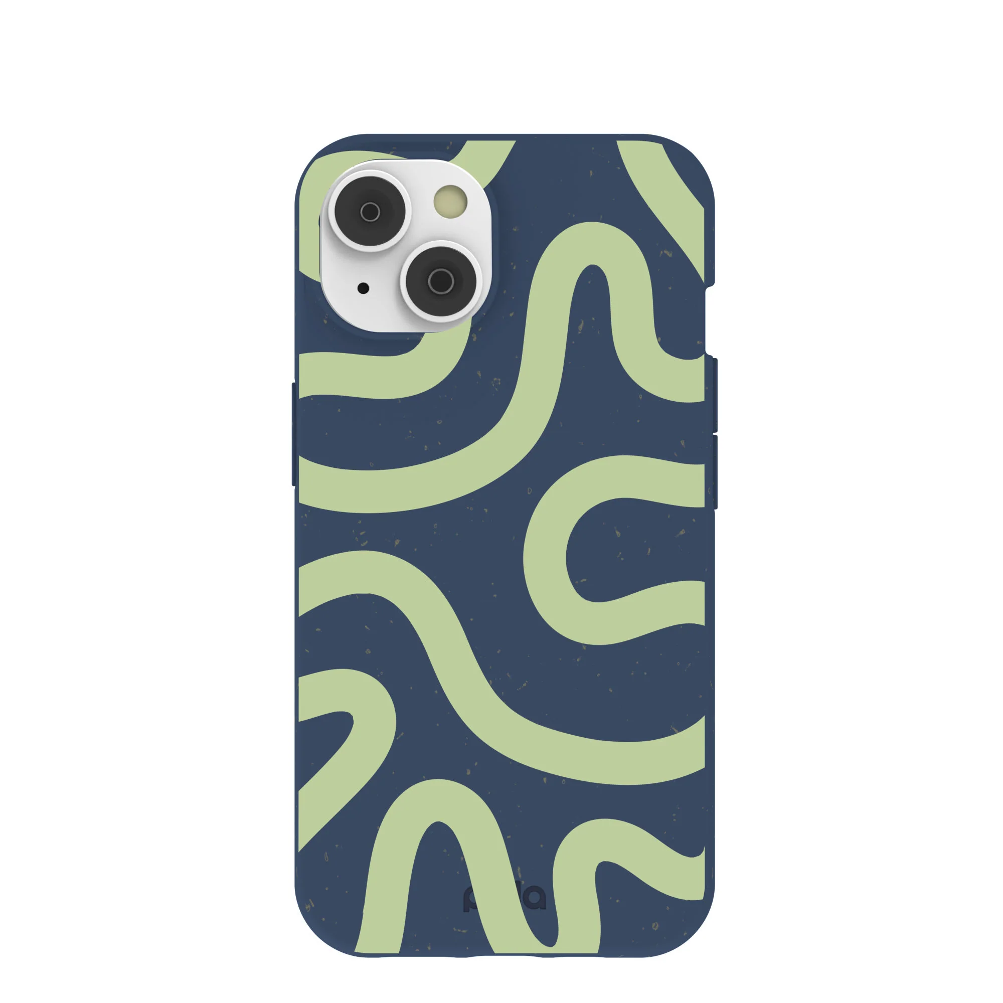Navy Blue Wiggles iPhone 14 Case