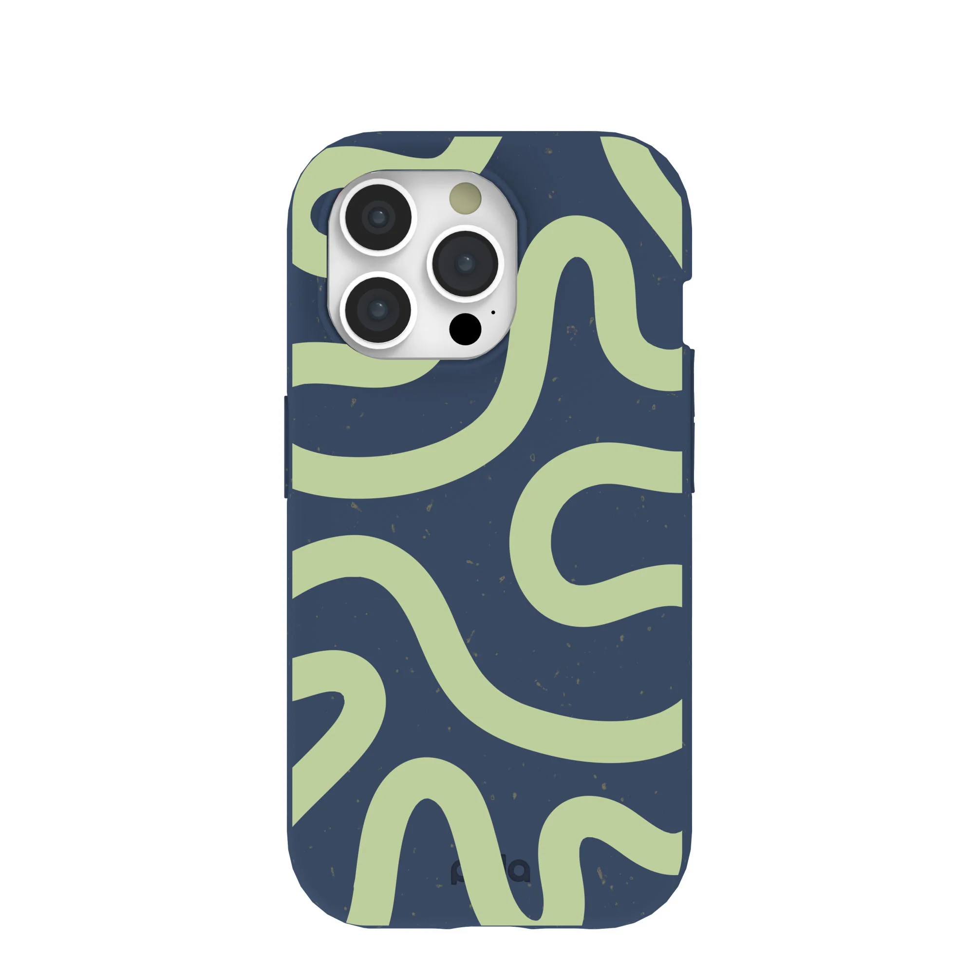 Navy Blue Wiggles iPhone 15 Pro Case