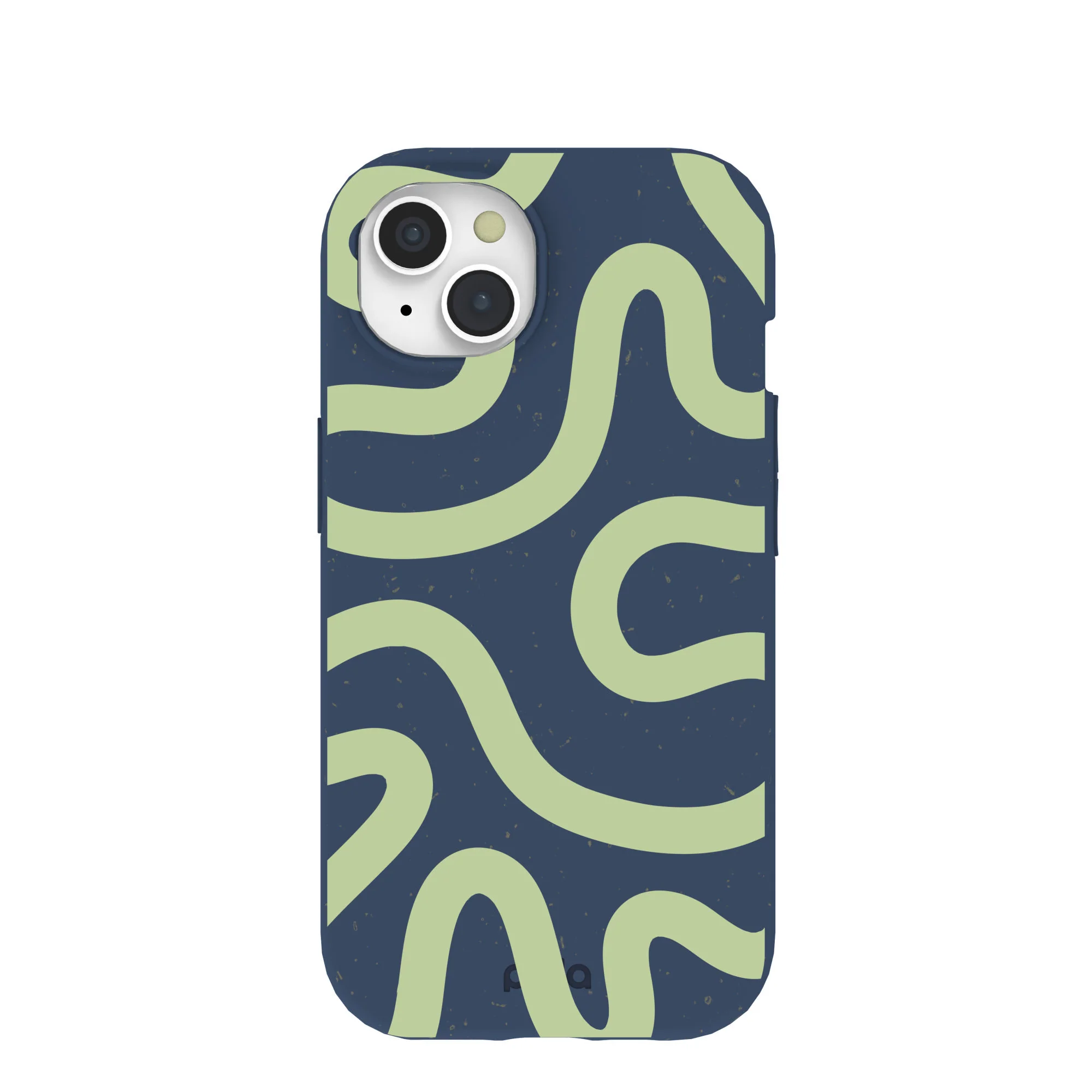 Navy Blue Wiggles iPhone 15 Case