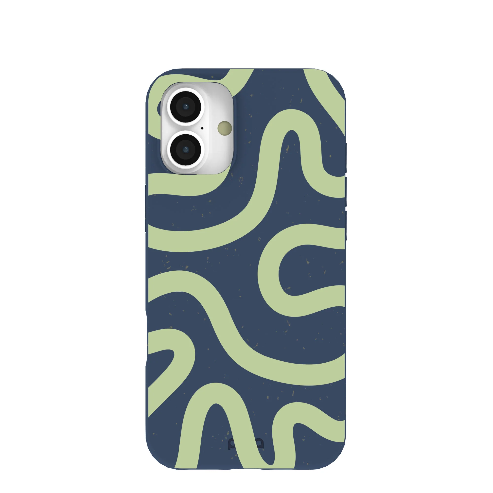 Navy Blue Wiggles iPhone 16 Plus Case