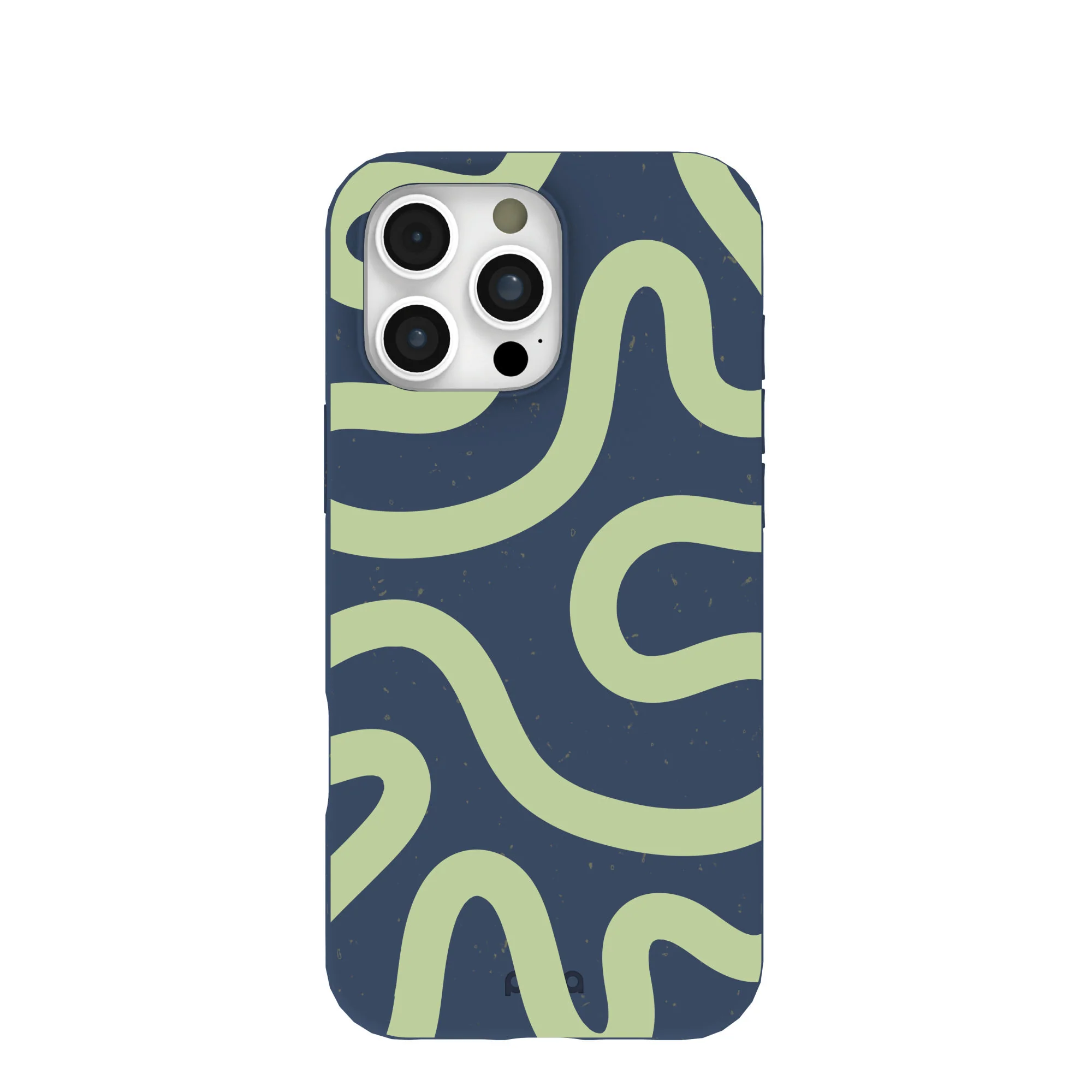 Navy Blue Wiggles iPhone 16 Pro Max Case