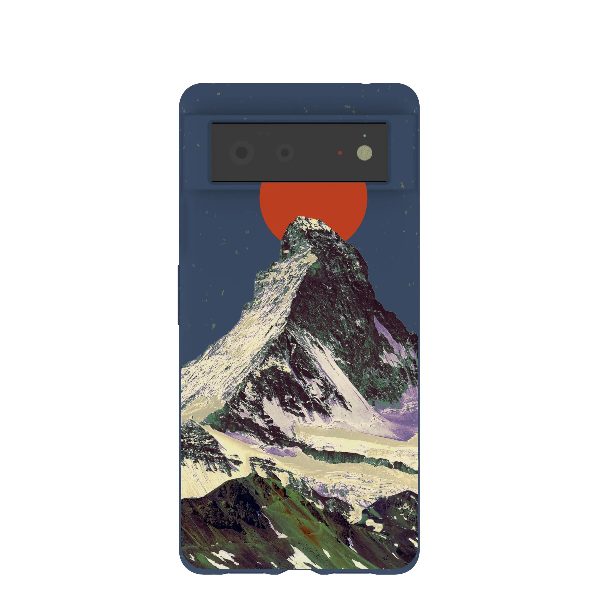 Navy Blue Zenith Sun Google Pixel 6 Case